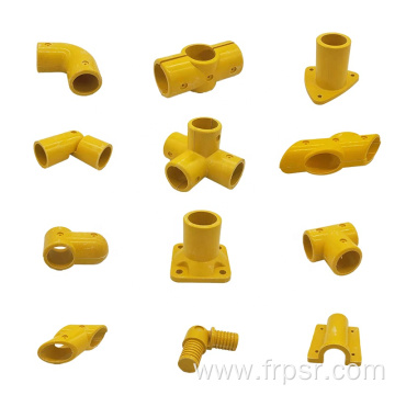 Factory supply fiberglass frp handrail fittings